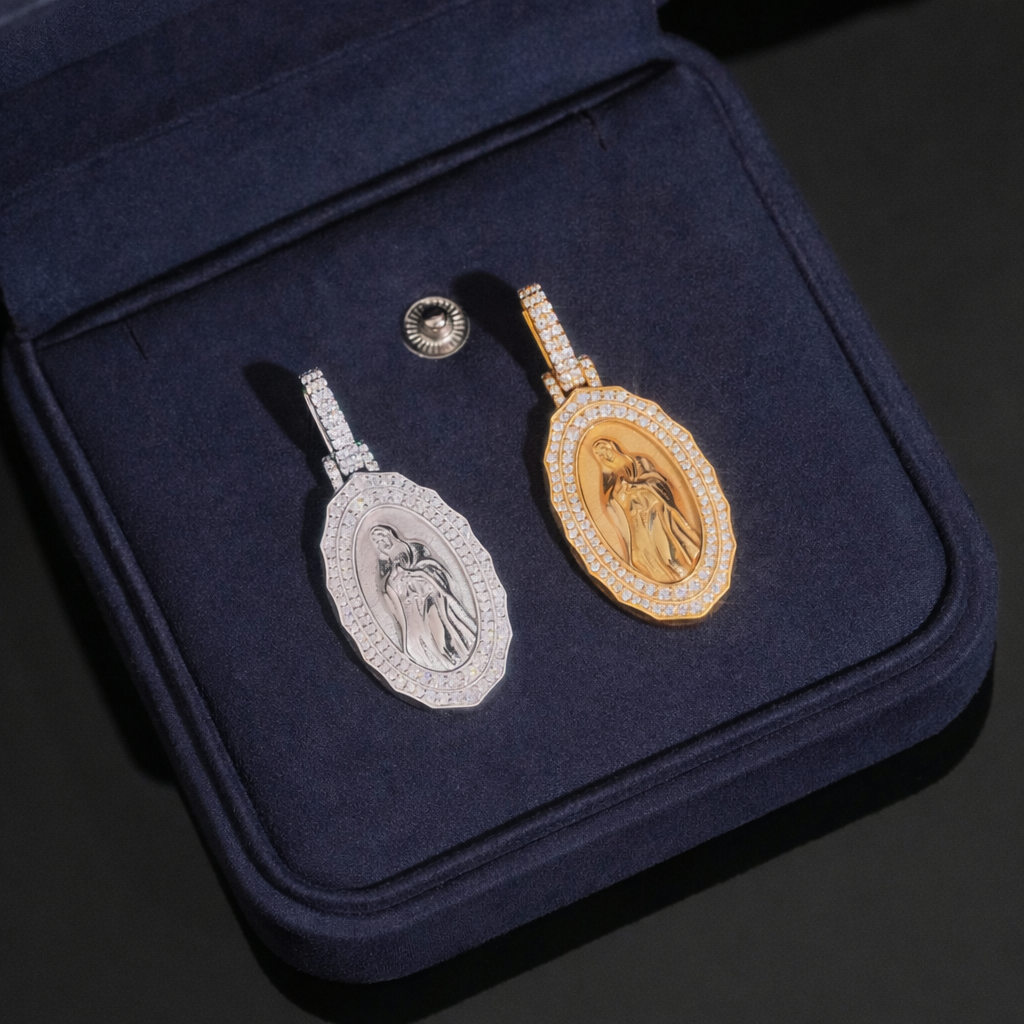 S925 Virgin Mary Pendant