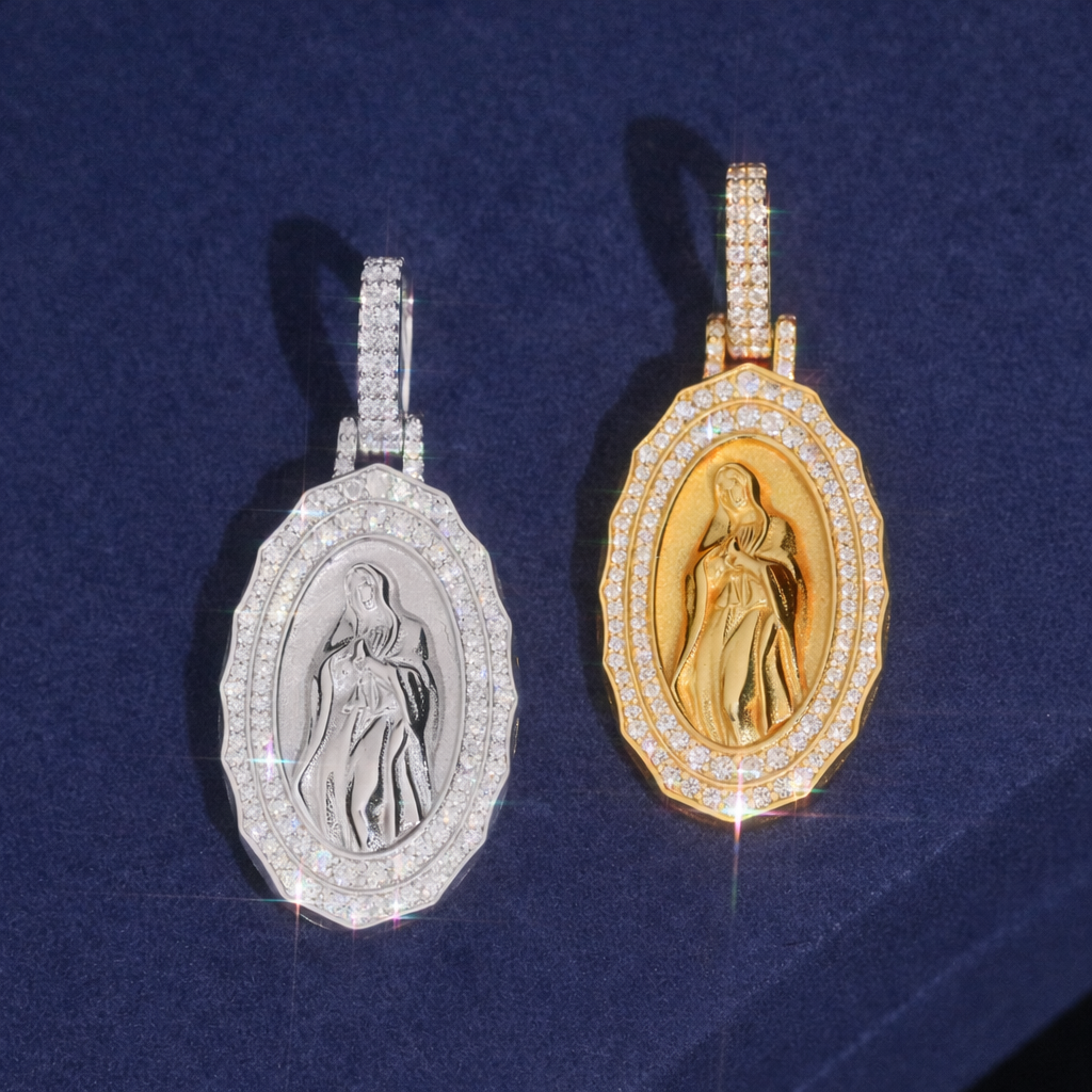 S925 Virgin Mary Pendant