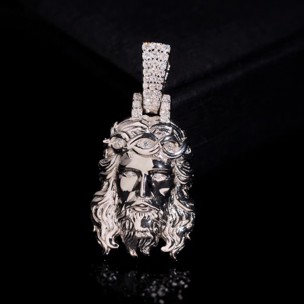 S925 Jesus Pendant